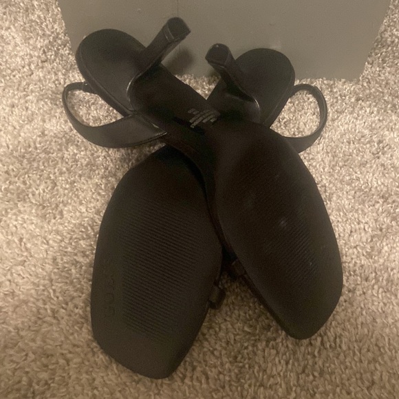 Black Guess Kitten Heels Size 10 - Picture 4 of 4